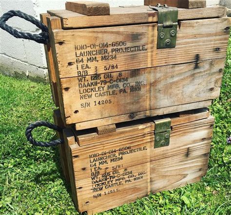 military metal boxes|military surplus wooden rifle crates.